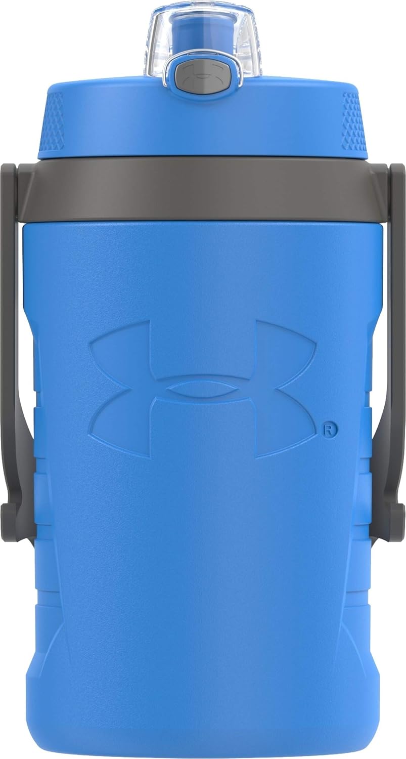 Under Armour Sideline 64 Ounce Water Bottle Blue Jet Amazon Kitchen Home